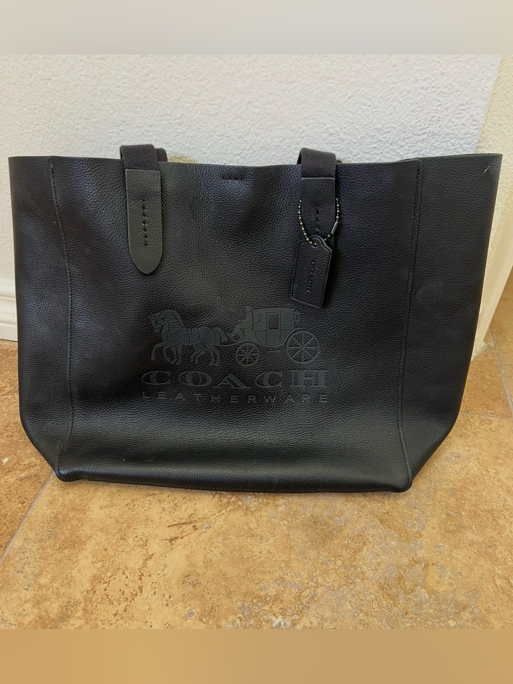 Coach Leather Tote